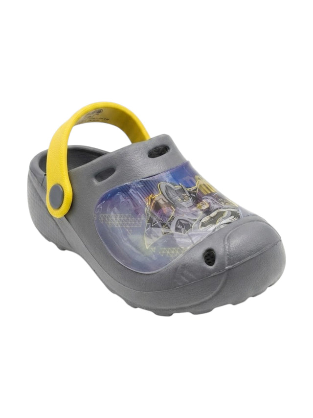 Image for Kids Boy's Printed Slippers,Dark Grey