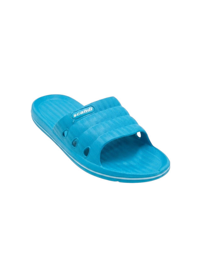 Image for Women's Plain Slippers,Turquoise