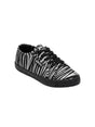 Image for Kids Girl's Textured Shoes,Black/Silver