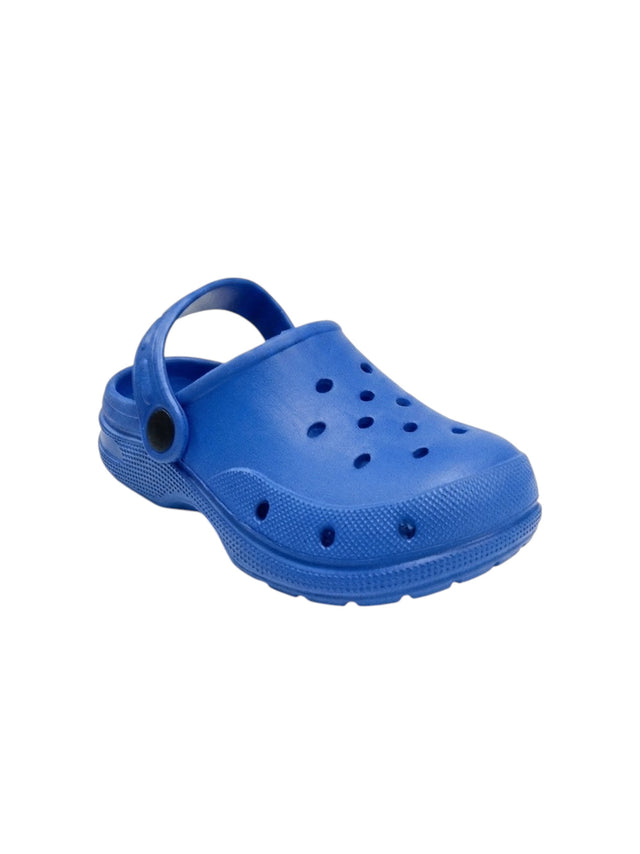 Image for Kids Boy's Plain Solid Slippers,Navy Blue