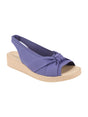 Image for Women's Textured Sandals,Purple