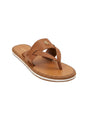 Image for Women's Plain Sandals,Brown