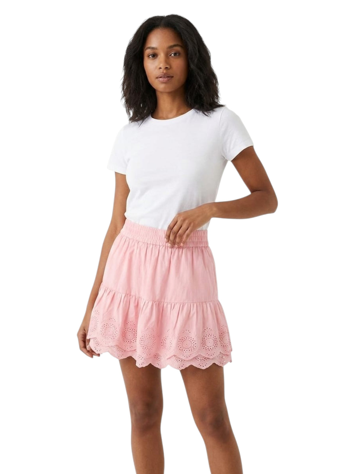 Image for Women's Textured Skirt,Pink