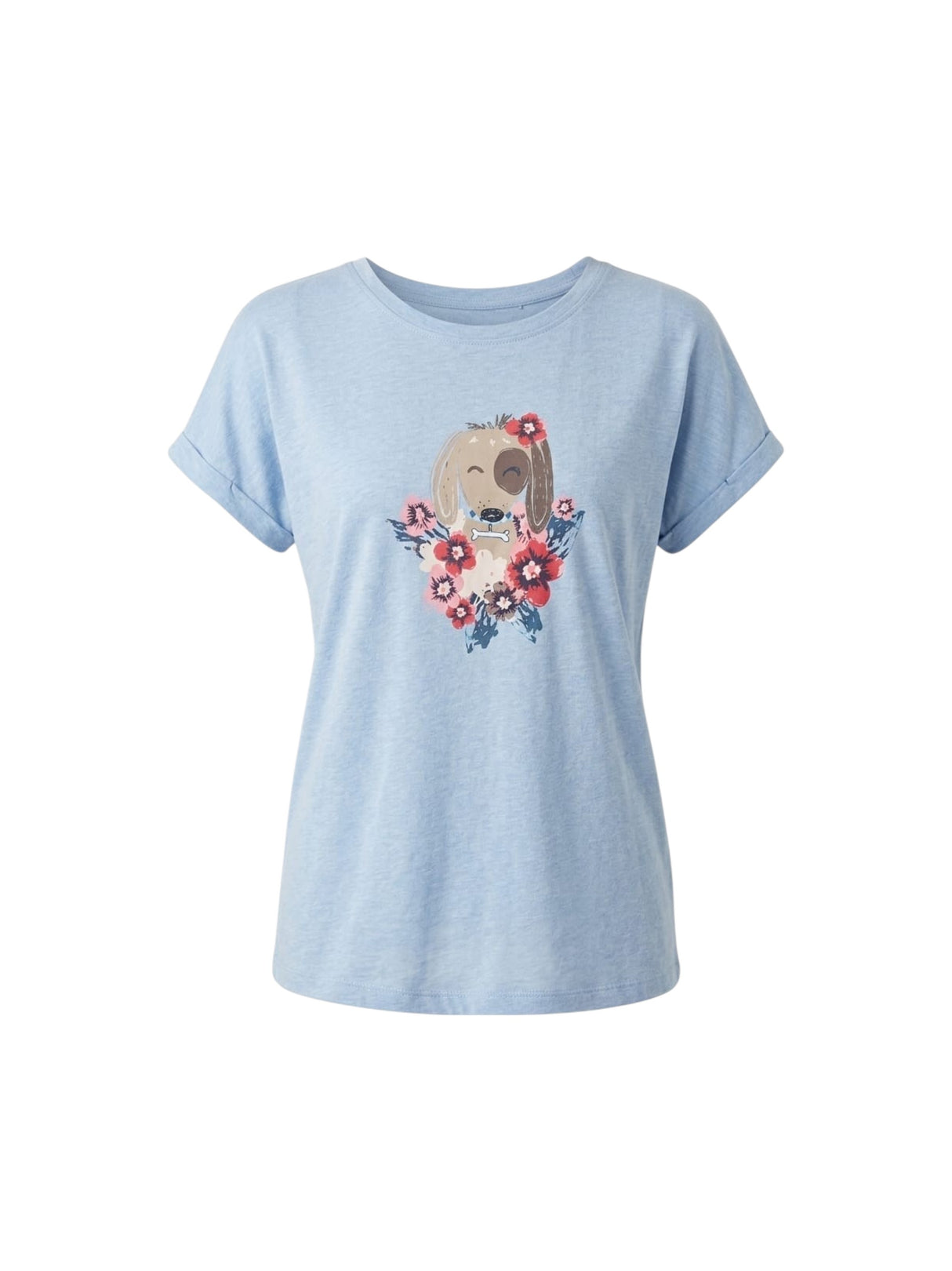Image for Women's Printed Top,Blue