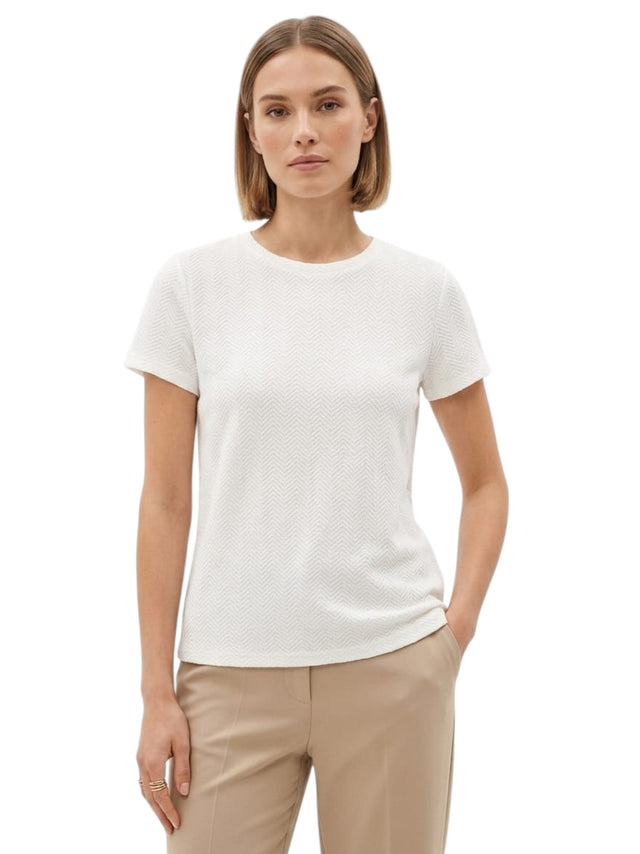 Image for Women's Textured Top,White