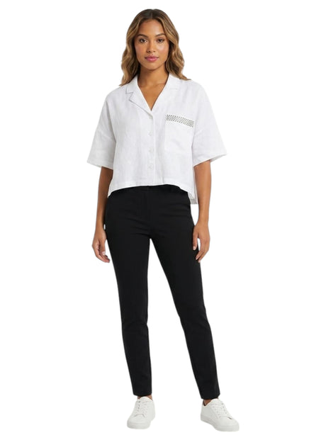 Image for Women's Plain Chemise,White