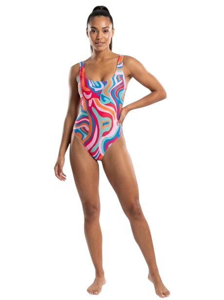 Image for Women's Colorblocked One Pieces Swimsuit,Multi