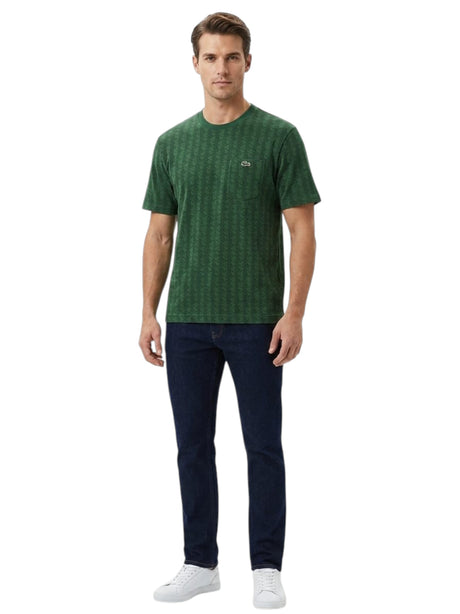 Image for Men's Printed Top,Green