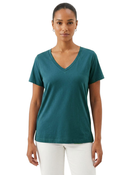 Image for Women's Plain Top,Dark Green