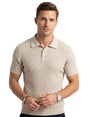 Image for Men's Textured Top,Beige