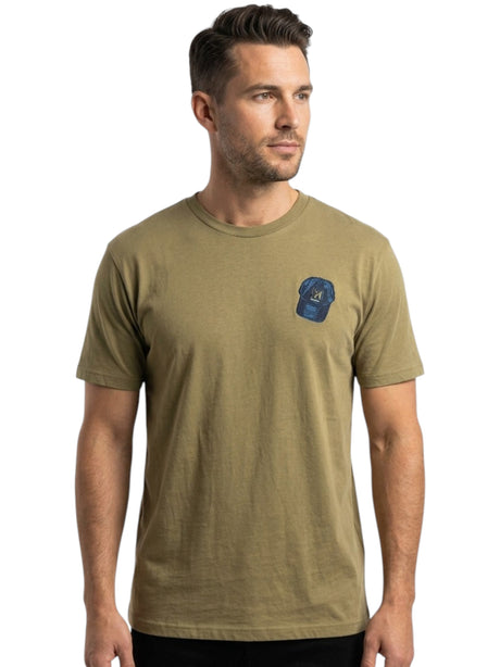 Image for Men's Plain Top,Olive