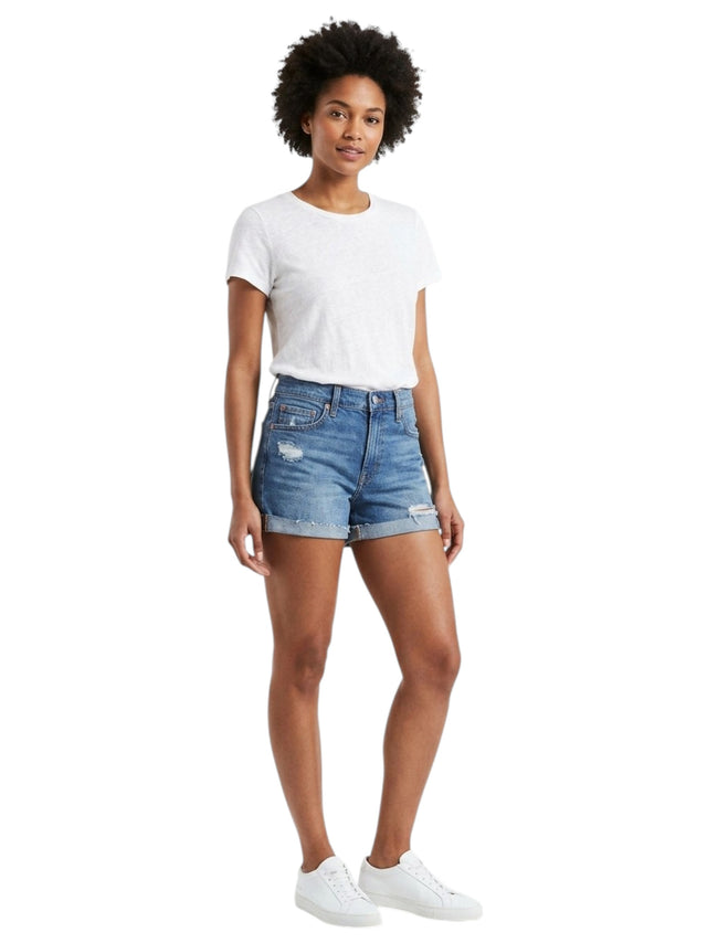 Image for Women's Ripped Short,Blue