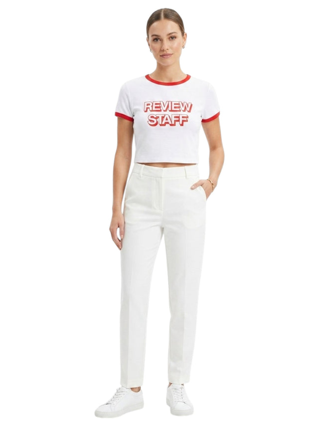 Image for Women's Printed Top,White