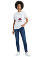 Image for Women's Printed Top,White
