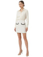 Image for Women's Textured Skirt,White