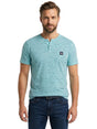 Image for Men's Stripped Top,Light Blue