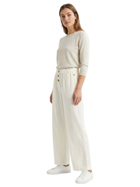 Image for Women's Plain Pants,White