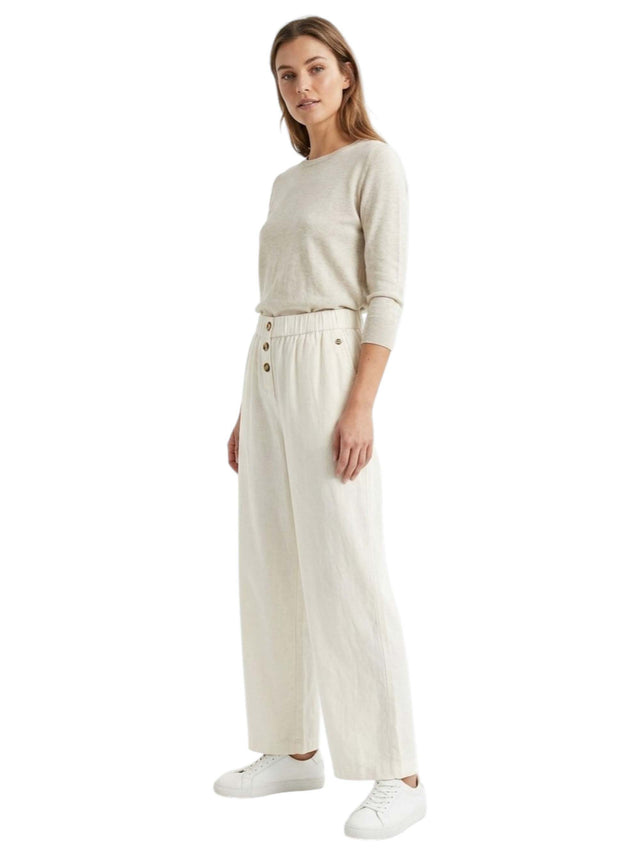Image for Women's Plain Pants,White