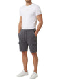 Image for Men's Plain Solid Short,Dark Grey