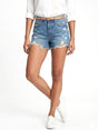 Image for Women's Ripped Jeans Short,Blue