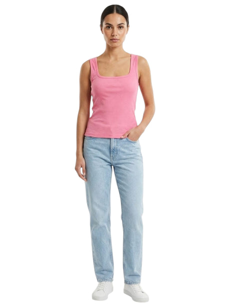 Image for Women's Ribbed Top,Pink