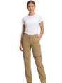 Image for Women's Brand Logo Printed Pant,British Khaki