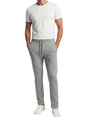 Image for Men's Textured Pants,Light Grey