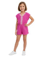 Image for Kids Girl's Textured Jumpsuit,Pink