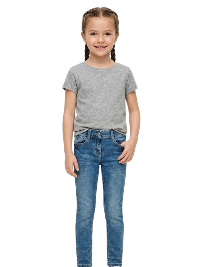 Image for Kids Girl's Plain Jeans,Blue