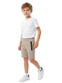 Image for Kids Boy's Colorblocked Short,Beige