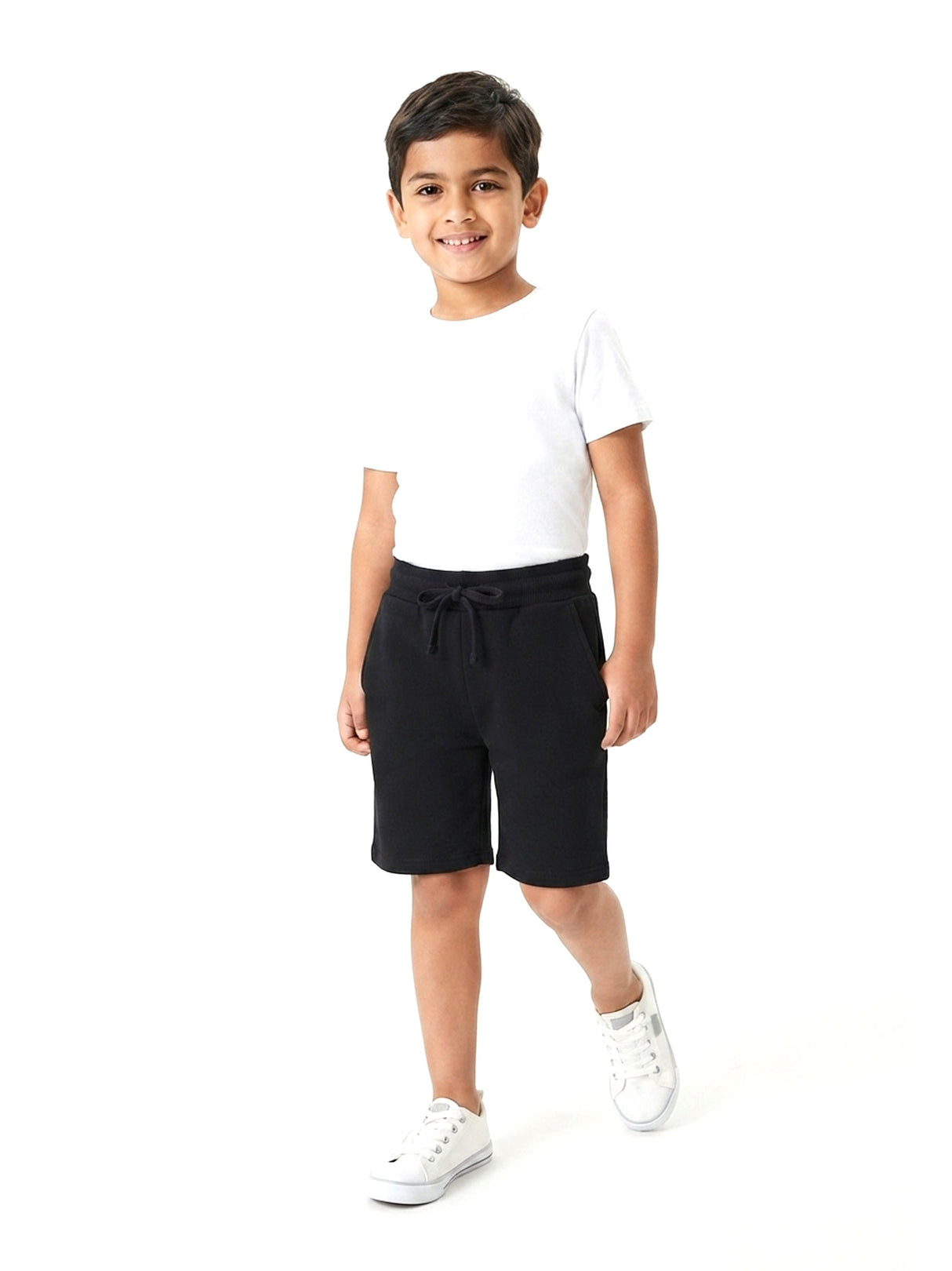 Image for Kids Boys's Plain Short,Black