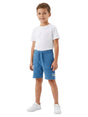 Image for Kids Boy's Plain Short,Dusty Blue