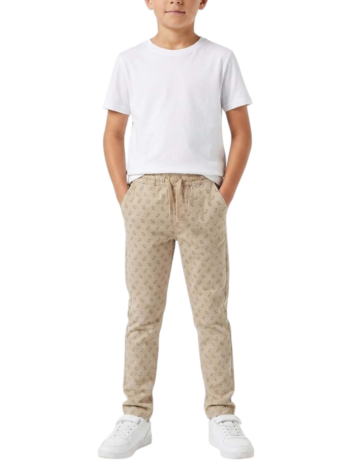 Image for Kids Boy's Printed Pant,Beige