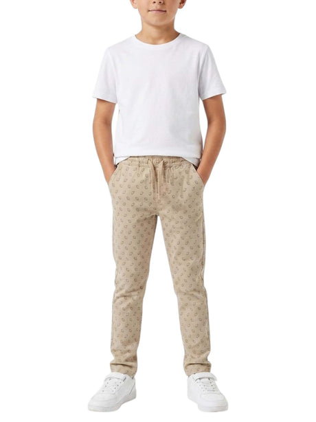 Image for Kids Boy's Printed Pant,Beige