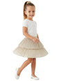 Image for Kids Girl's Ruffled Skirt,Beige