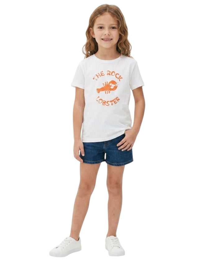 Image for kids Girl's Printed Top,White