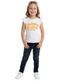 Image for Kids Girl's Printed Top,White