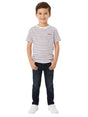 Image for Kids Boy's Stripped Top,White