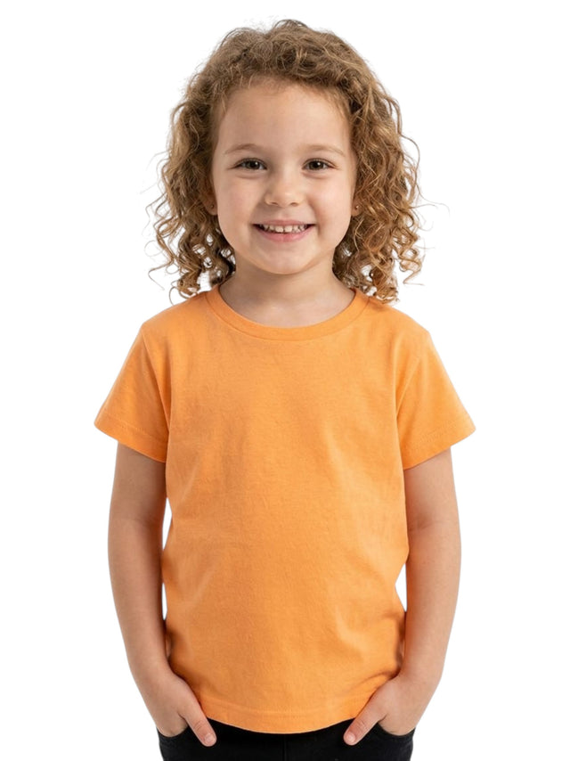 Image for Kids Girl's Plain Top,Orange