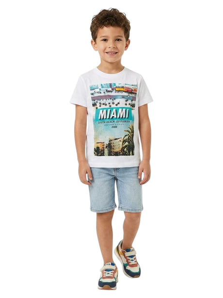 Image for Kids Boy's Printed Top,White