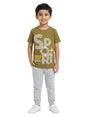 Image for Kids Boy's Printed Top,Olive