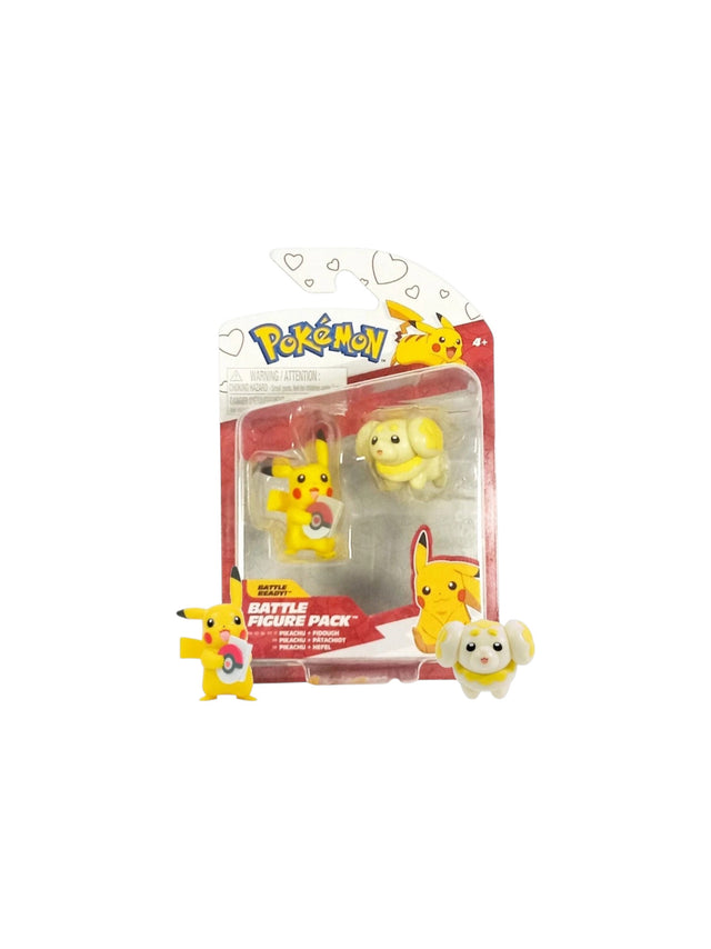 Image for Pokemon Pikachu & Fidough Battle Figure