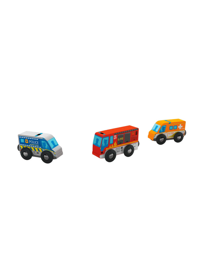 Image for Wooden Toy Car Set
