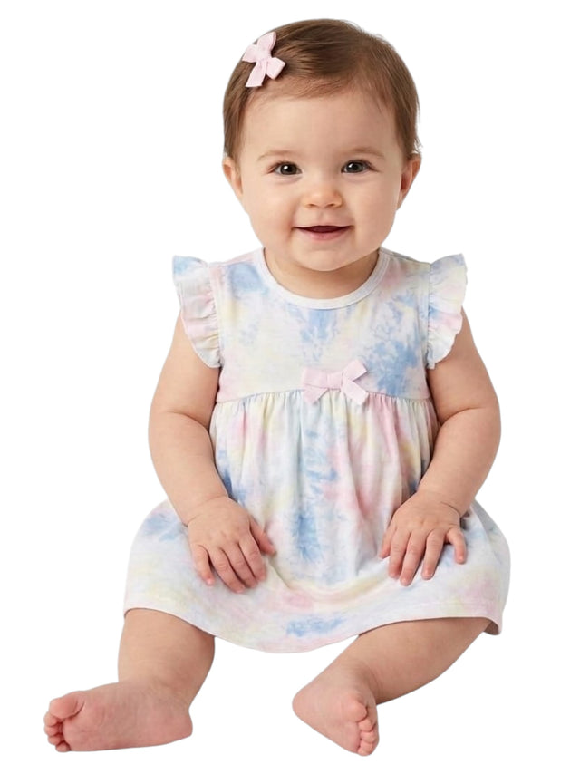 Image for Kids Girl's Printed Dress ,Multi