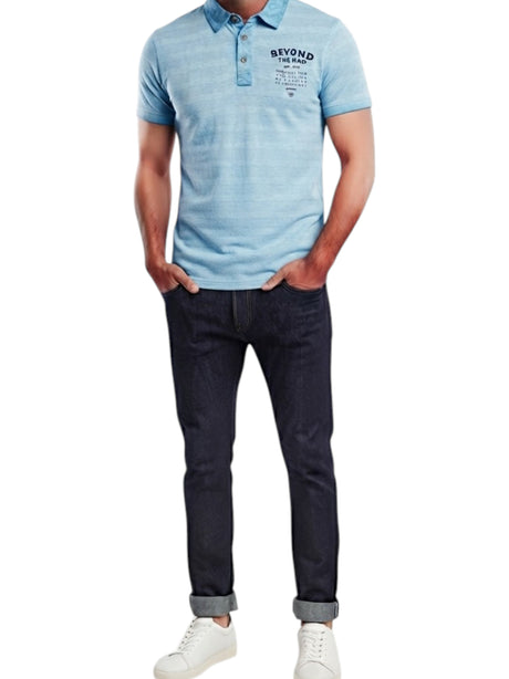Image for Men's Plain Top,Light Blue