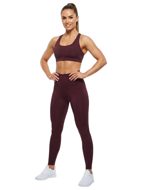 Image for Women's Textured Legging,Burgandy