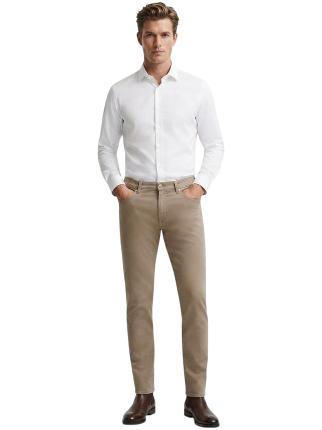 Image for Men's Plain Pants,Beige