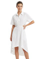 Image for Women's Plain Dress,White