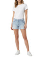 Image for Women's Ripped Jeans Short,Light Blue
