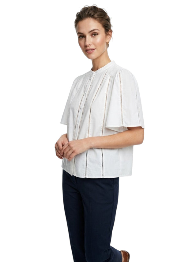 Image for Women's Textured Top,White